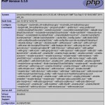 phpinfo phpinfo